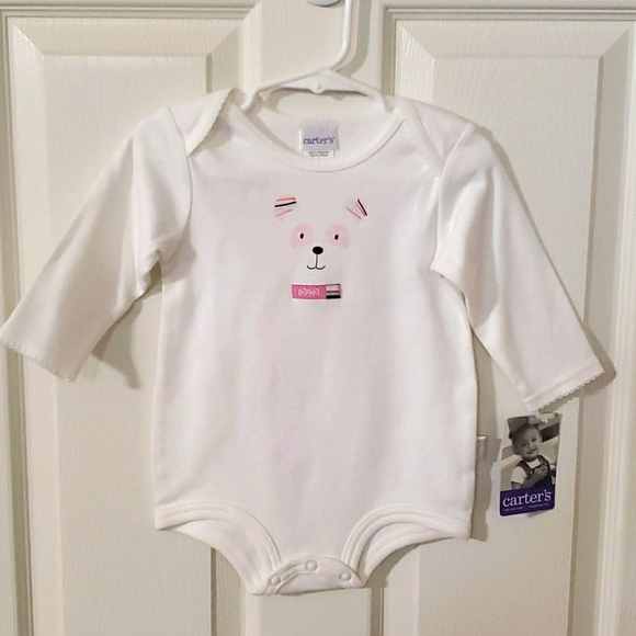 Carter's Other - NWT Carter's 9-12 Months Long Sleeve Snap Onesie